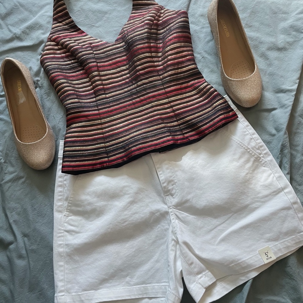 A.N.A Classic White Shorts